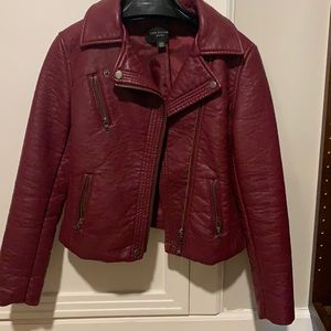 Super cute Ann Taylor leather jacket. Goes great with jeans or black pants.